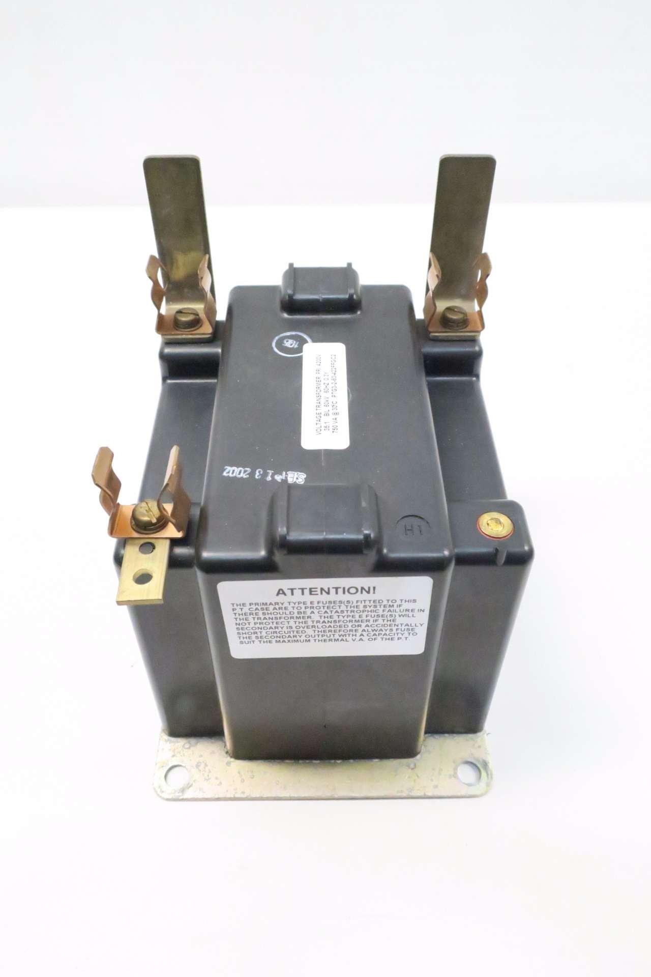 Ge PTG3-2-60-422FFGC2 35:1 750va 1ph 4200v-ac Voltage Transformer 