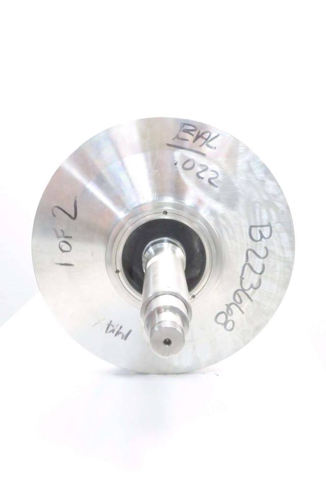 FLOWSERVE 74694753 5VANE STAINLESS PUMP SHAFT IMPELLER ASSEMBLY D543901