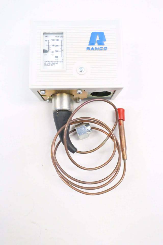 RANCO 0102054 CONDENSER FAN CYCLING CONTROL SWITCH 100400PSI D544680
