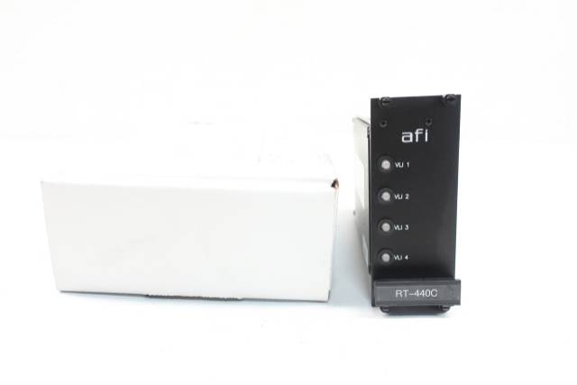 AMERICAN FIBERTEK RT-440C FOUR CHANNEL VIDEO RACK CARD TX