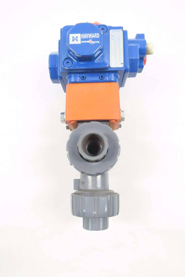 HAYWARD C15 SR1B2 IMP 3WAY 1/2 IN PNEUMATIC PVC BALL VALVE D547331