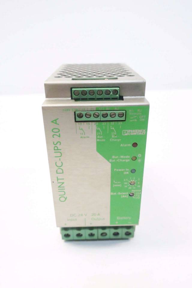 PHOENIX CONTACT QUINTDCUPS/24DC/20 2866239 24VDC 20A UPS D547460