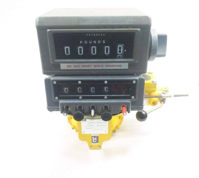 LIQUID CONTROLS M73 POSITIVE DISPLACEMENT 10100GPM FLOW METER D548033