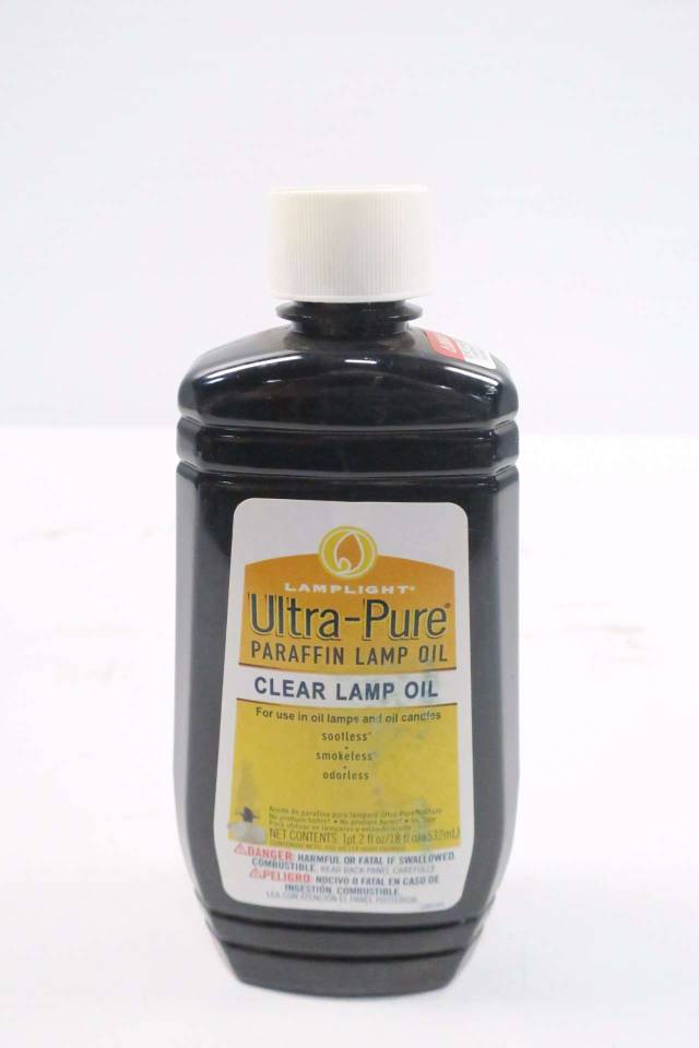 LAMPLIGHT ULTRAPURE CASE OF 12 18OZ PARAFFIN CLEAR LAMP OIL D548667