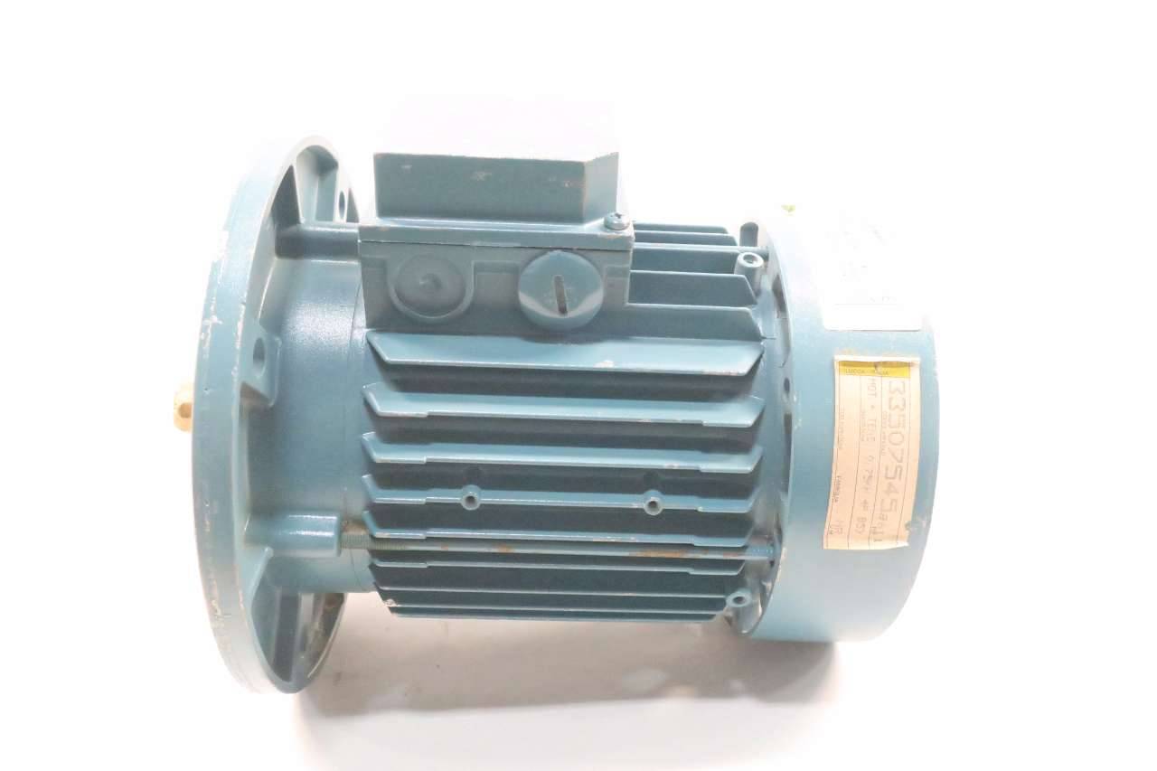 Abb Mu80b19 4 Mk129060 S 0 9kw 440 480v Ac 1690rpm 3ph Electric Motor