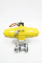 KTM EB100 HYTORK-130 PNEUMATIC STEEL FLANGED BALL VALVE 1/2IN 150