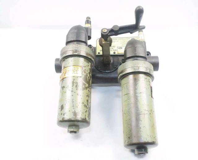 PALL HH8640A20 ROTOLOK DUPLEX HYDRAULIC FILTER ASSEMBLY D550105