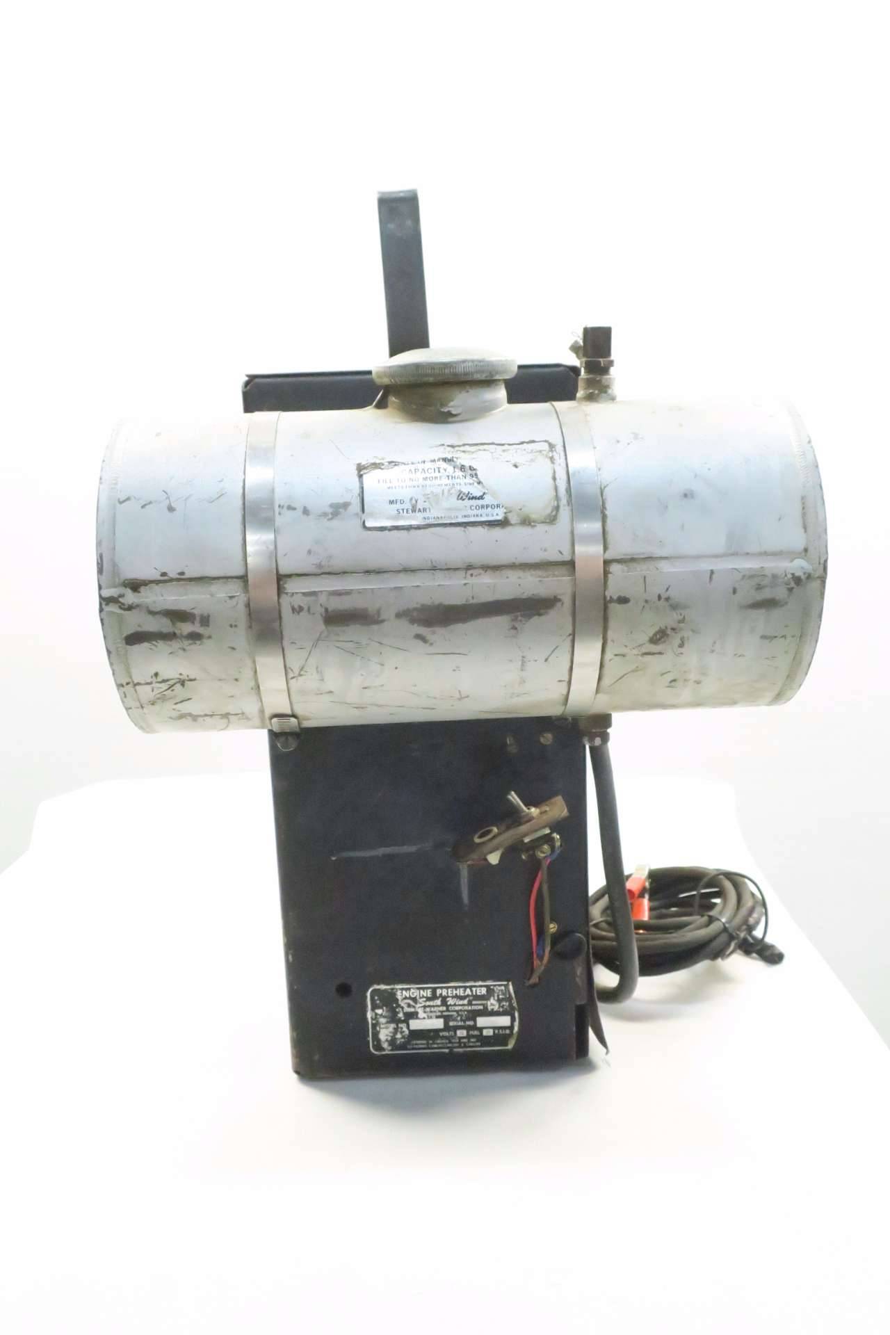 Stewart-warner 8303-C South Wind Hot Box Engine Heater 12v 21psi D550765
