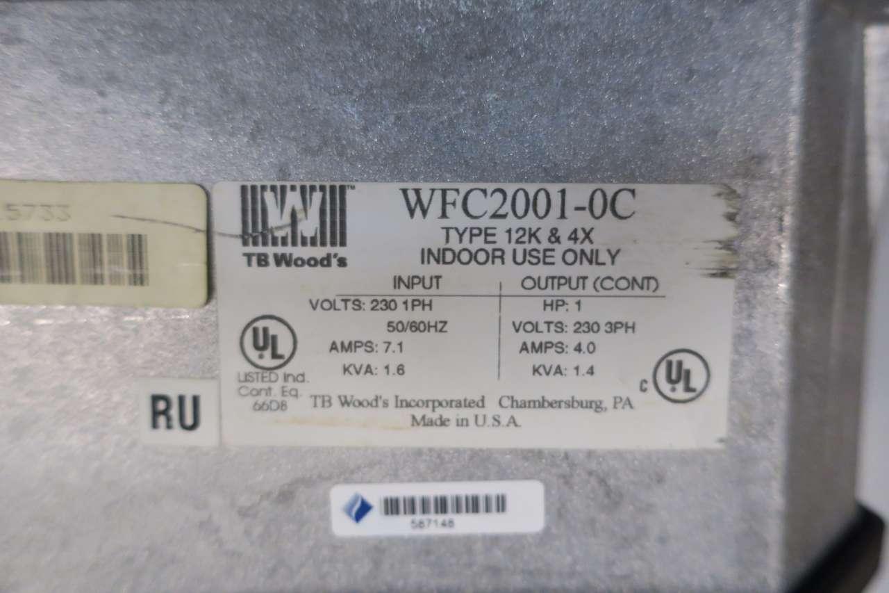 Free Shipping To Lower 48. 1hp 230v #WFC2001-0C WOODS E-Trac Drive 1ph 