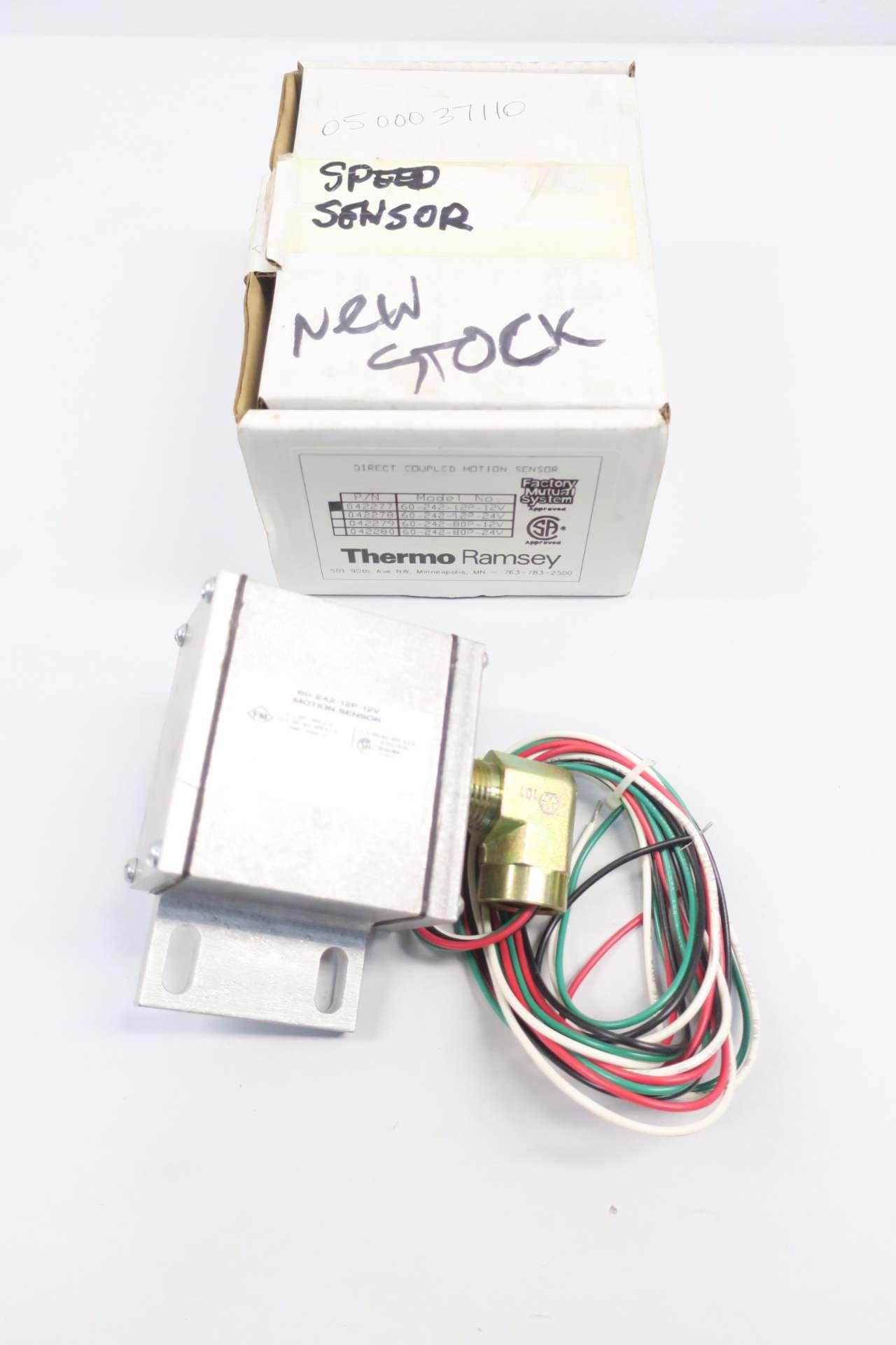 Thermo Scientific 60-242-12P-12V Motion Sensor 12v-dc 50ma