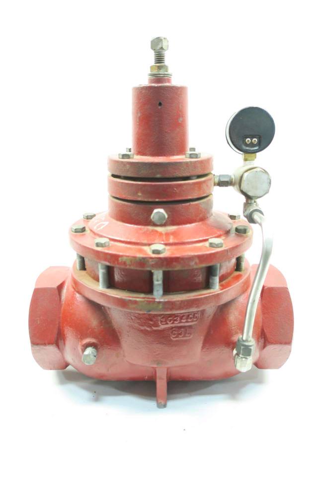 KIMRAY 312 SGT BP 3 IN NPT IRON GAS BACK PRESSURE REGULATOR VALVE D555587