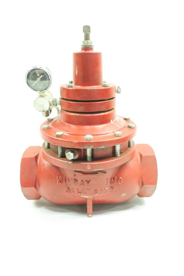 KIMRAY 312 SGT BP 3 IN NPT IRON GAS BACK PRESSURE REGULATOR VALVE D556137