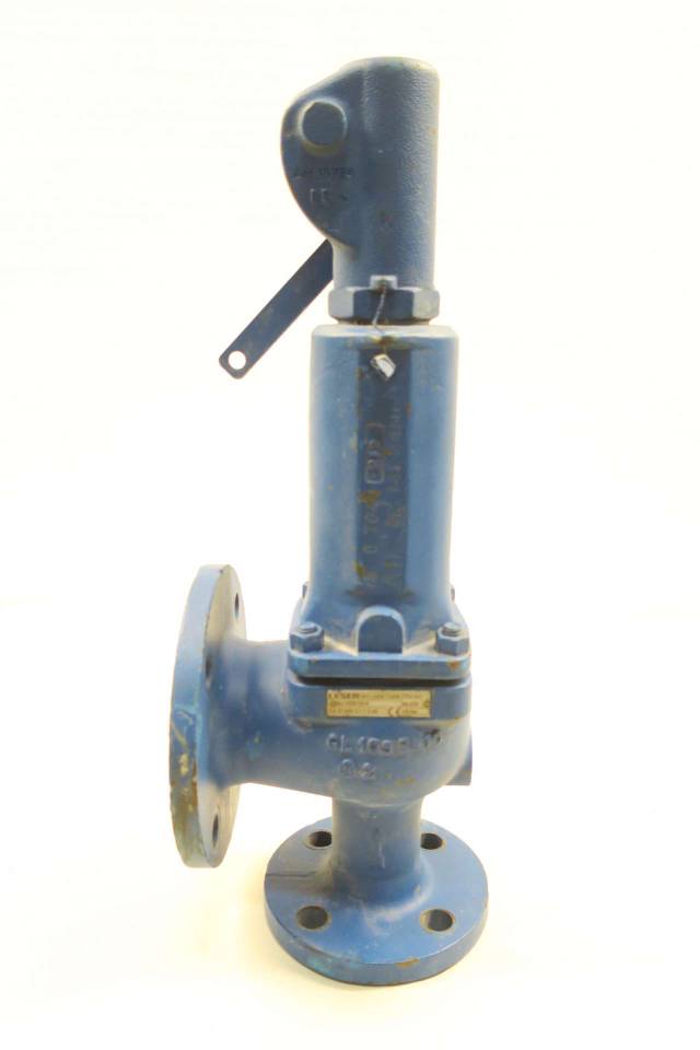 LESER 4411.4404 IRON FLANGED RELIEF VALVE 40X65MM 8BAR D556730