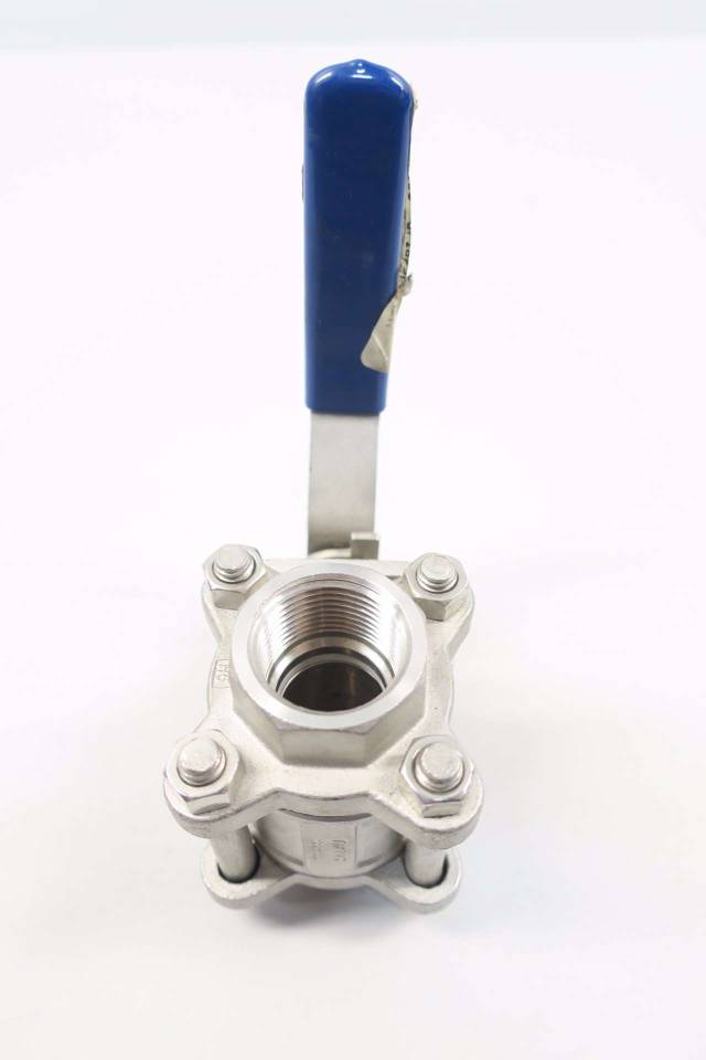 NIBCO 1 IN NPT 1000WOG STAINLESS THREADED BALL VALVE D556907