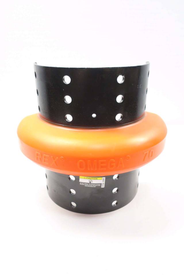 REXNORD 7300125 ES70 OMEGA SPACER ELASTOMER ELEMENT COUPLING D559393