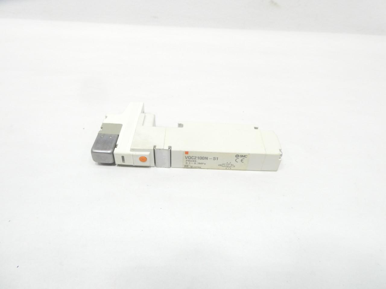 SMC VQC2100N-51 VQC2000, 5 Port Solenoid Valve, All Types - New Style, VQC2100N-51 — Solenoid & Servo Valves