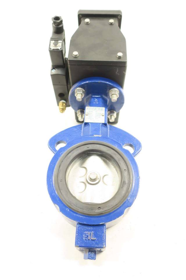 KEYSTONE 221 F79U 006 F792LP WAFER BUTTERFLY CONTROL VALVE 3IN D560661