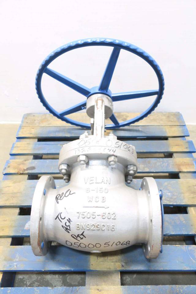 VELAN F140074C02TY 6 IN 150 STEEL FLANGED GLOBE VALVE D560943