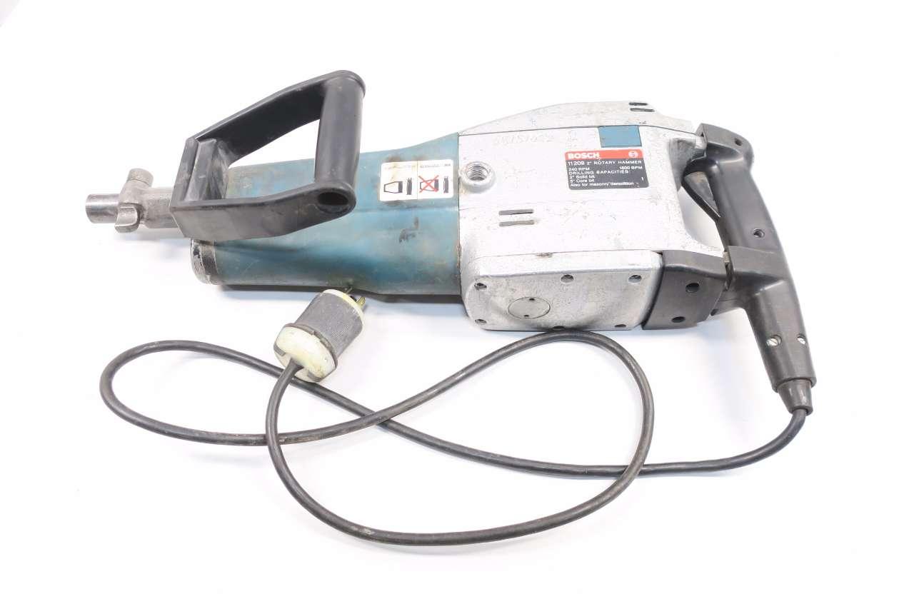 Bosch 11209 2in Rotary Hammer Drill 115v ac 240rpm 1800bpm D561679