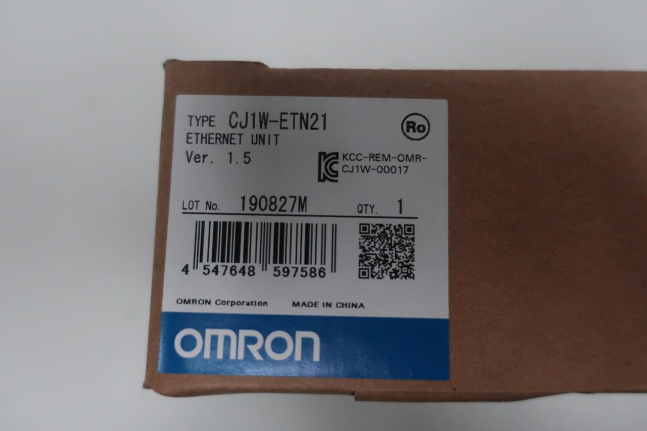 Omron CJ1W-ETN21 Ethernet Module