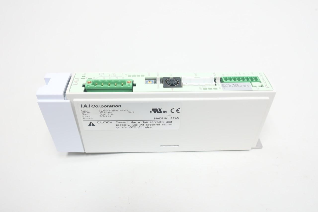 IAI PCON-CFA-86PWAI-CC-0-0 24V-DC CONTROLLER MODULE