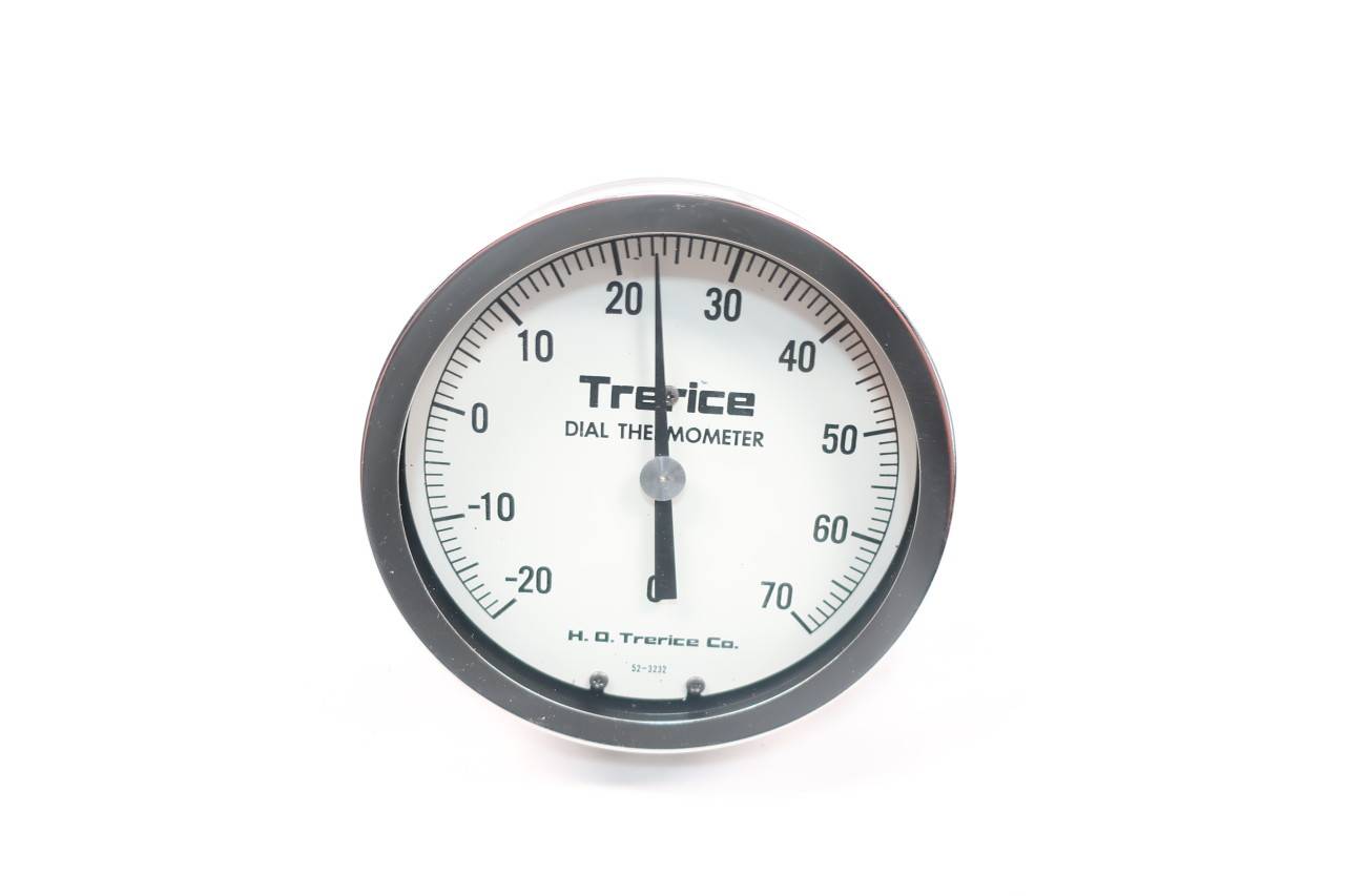 H.o. Trerice 523232 Dial Thermometer 20 To 70c