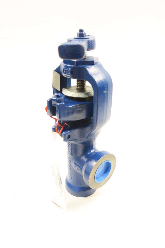 YARWAY 5827 HYDROP 2700 11/2 IN STEEL SOCKET WELD THROTTLING VALVE