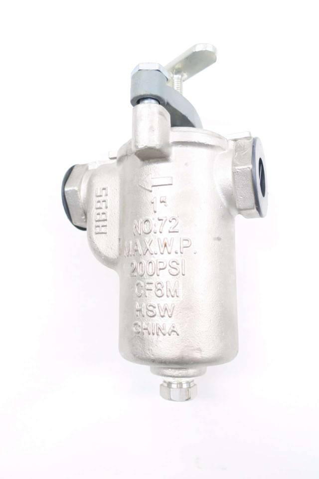 EATON ST0720100T2C MODEL 72 STAINLESS BASKET STRAINER 1IN NPT D563554