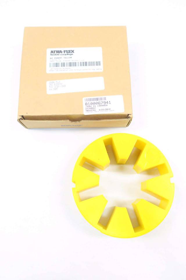 ATRAFLEX A4 FLEXIBLE COUPLING INSERT YELLOW D563584