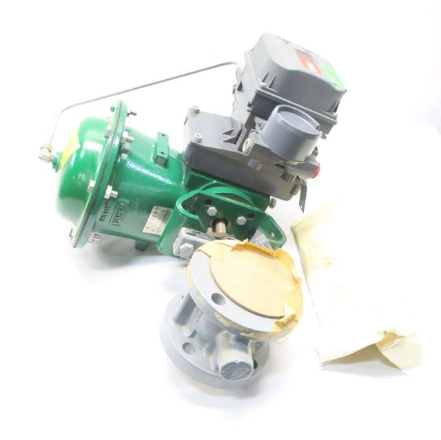 FISHER V150 VEEBALL 2IN 2052 DCV6200 STEEL FLANGED CONTROL VALVE D563619