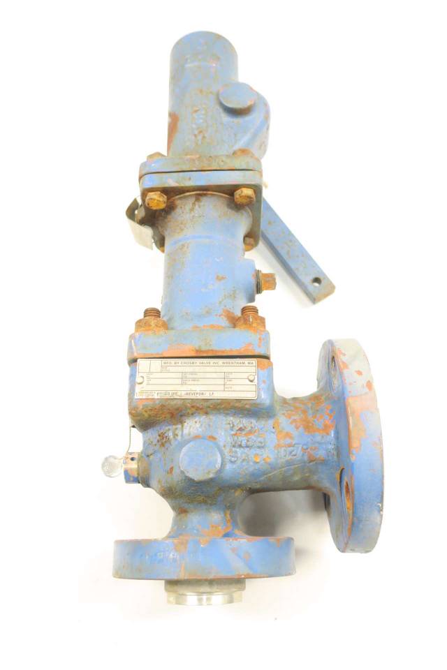 CROSBY 1E2 JLTJOSE35E 350PSI 2 IN STEEL FLANGED RELIEF VALVE D563754