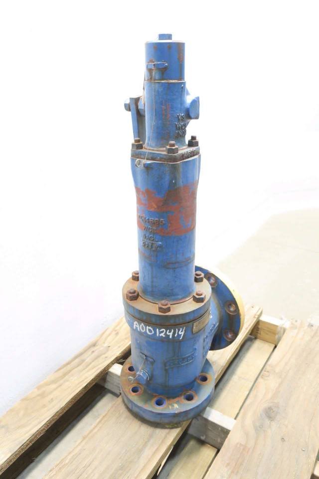 CROSBY 4L6 JOSE35E 4X6 IN RELIEF VALVE 300PSI 17591CFM STEEL D563918