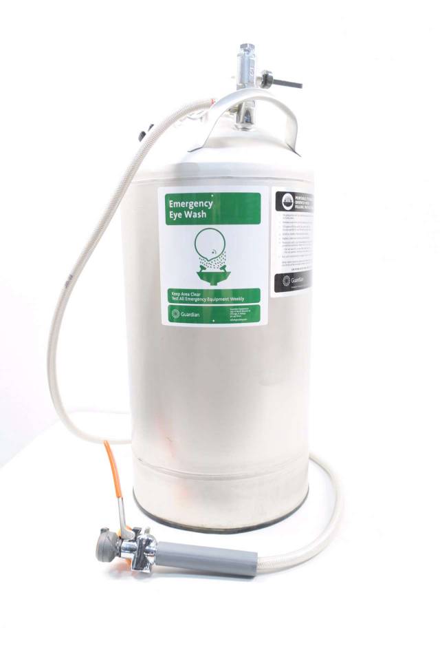 GUARDIAN G1512 10GAL PORTABLE EYE WASH/SPRAY UNIT D564449