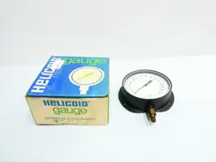 HELICOID 410-6-AC-BT-W-30 PRESSURE GAUGE 6IN 0-30PSI 1/4IN NPT