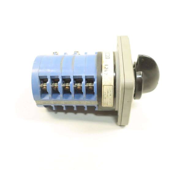 KRAUS & NAIMER CSA C22.214 10POSITION SELECTOR SWITCH 600VAC 20A AMP