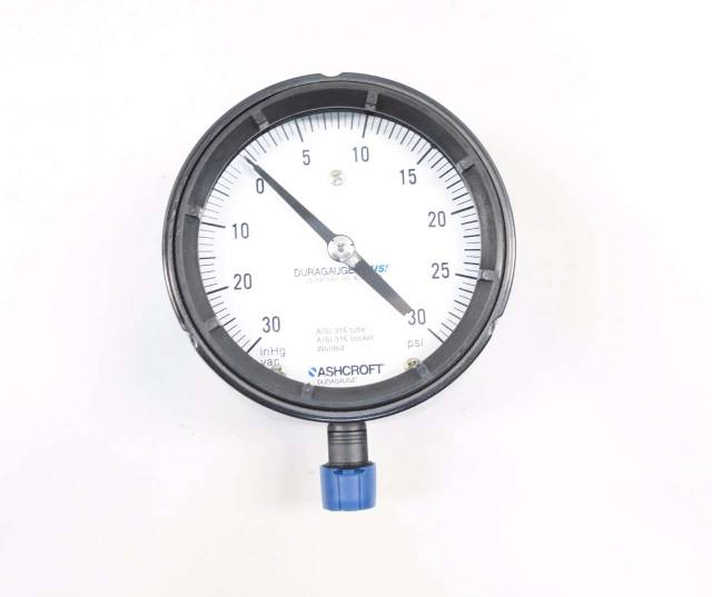 ASHCROFT 451279SS04L 30030PSI 1/2 IN NPT PRESSURE GAUGE D567492