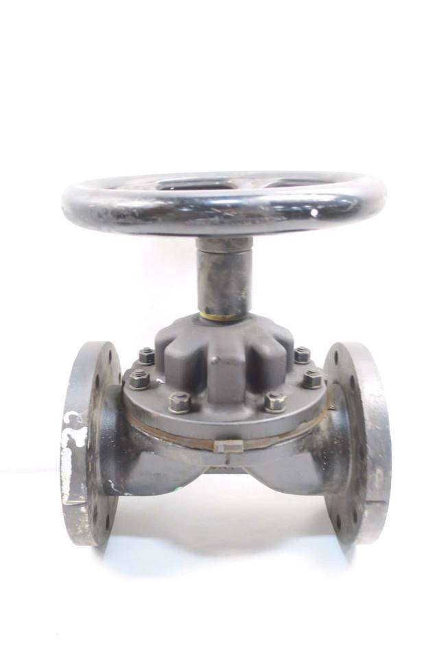 ALFA LAVAL SAUNDERS A4DN 100 PN16 31/2IN FLANGED DIAPHRAGM VALVE D568419