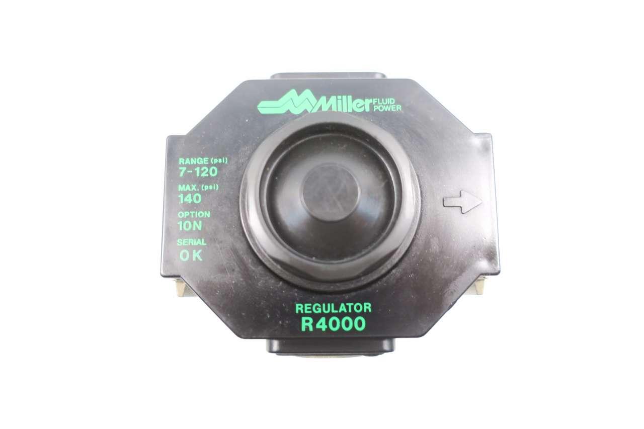 MILLER FLUID POWER R4000-8N USED REGULATOR R40008N 