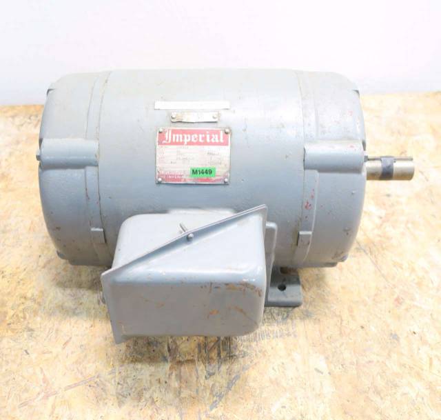 IMPERIAL ELECTRIC 10HP 230440VAC 1750RPM R256U 3PH AC MOTOR D568857