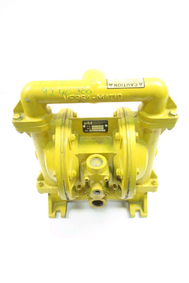 VERSA MATIC V1.0F BNBNBN 1 IN NPT ALUMINUM DIAPHRAGM PUMP D568932