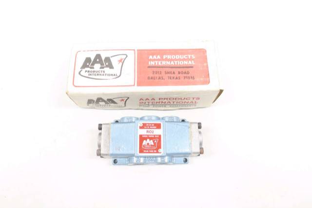 AAA PRODUCTS RO2 R02 AIR GAS TWO POSITION 1/4 IN PNEUMATIC MANIFOLD D569458