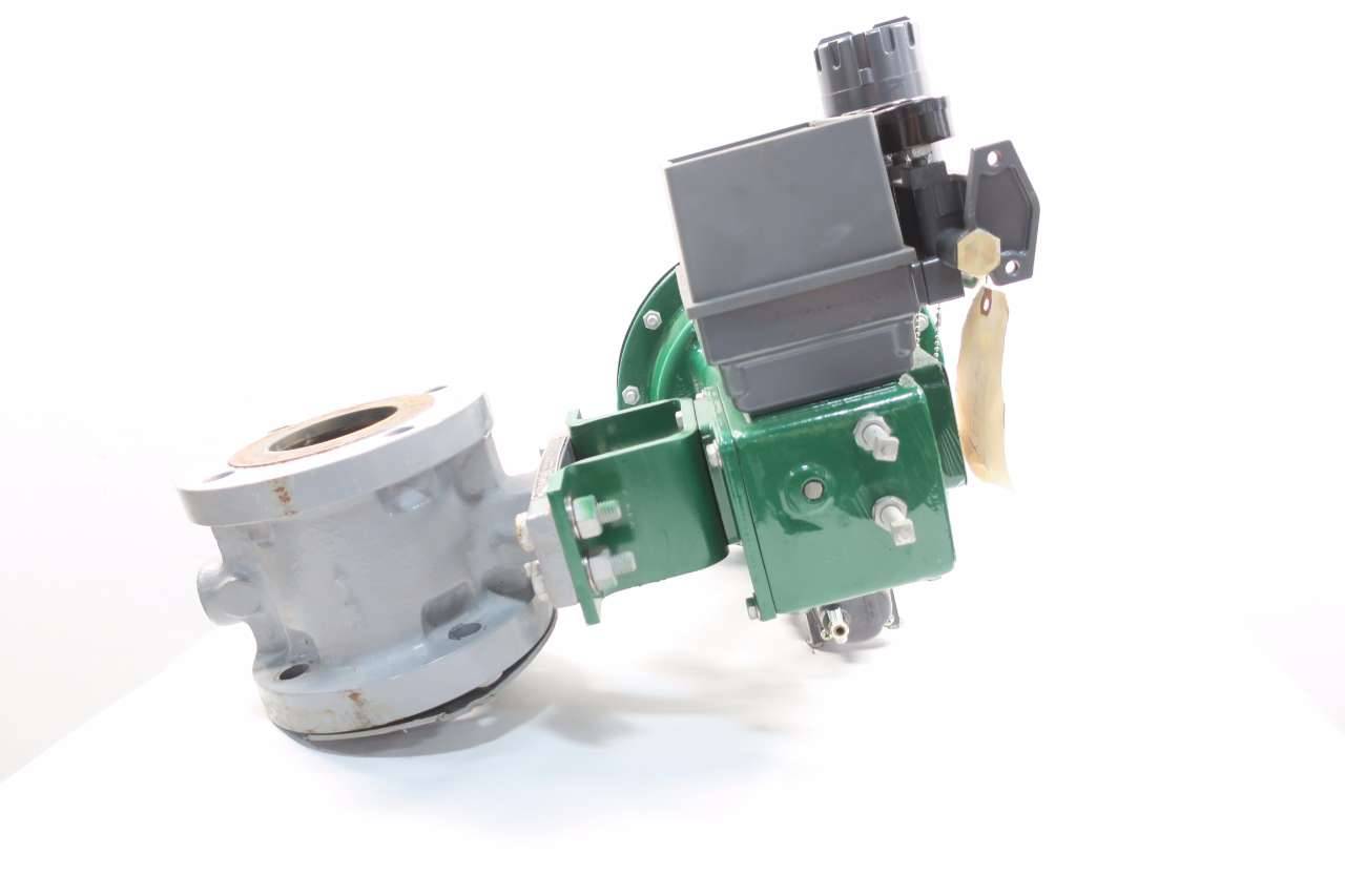 Fisher V150 Ser B 1052 3622 3 In 150 Flanged Pneumatic Control Valve