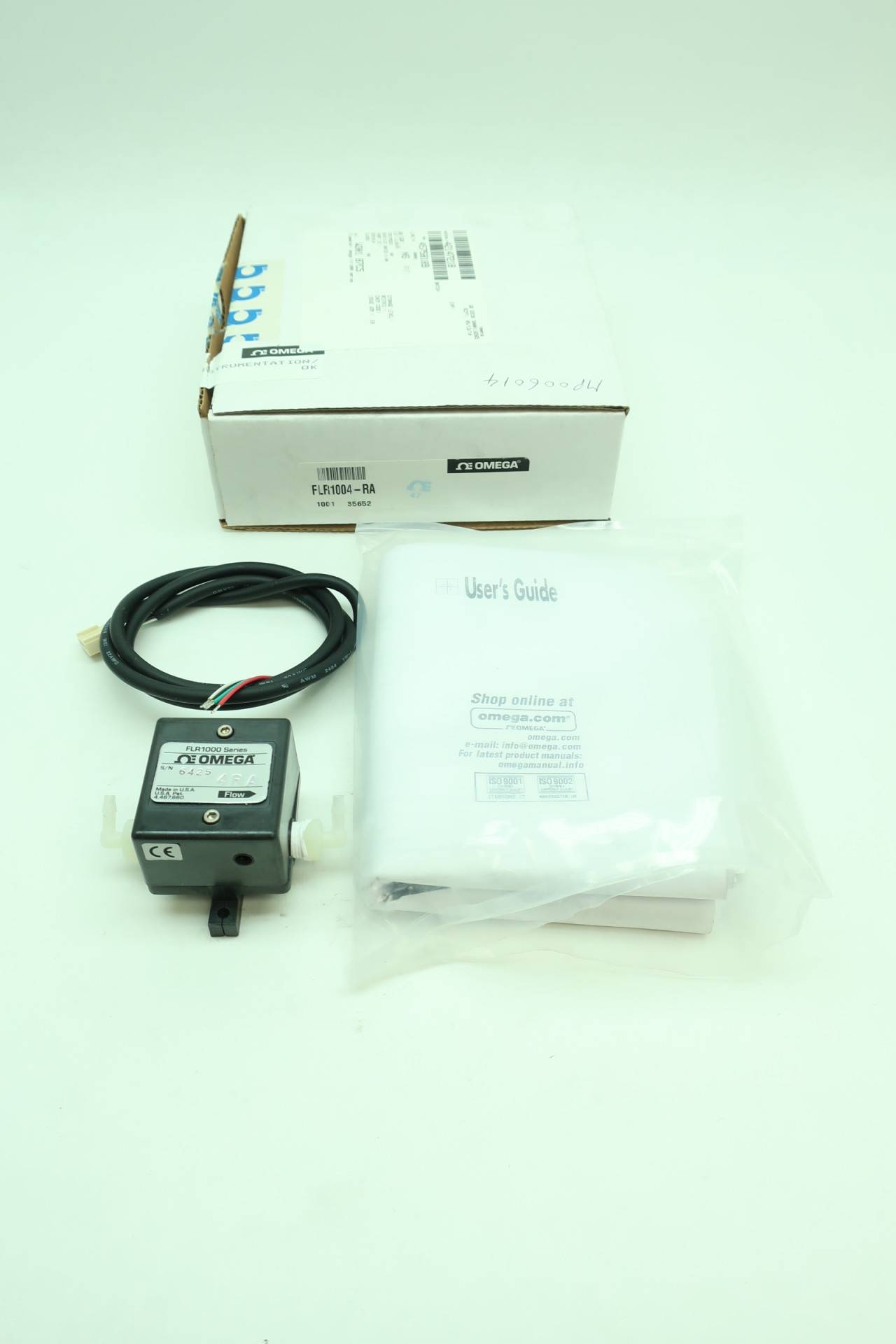 Omega FLR1004 RA Flow Sensor 200 1000ml m Air