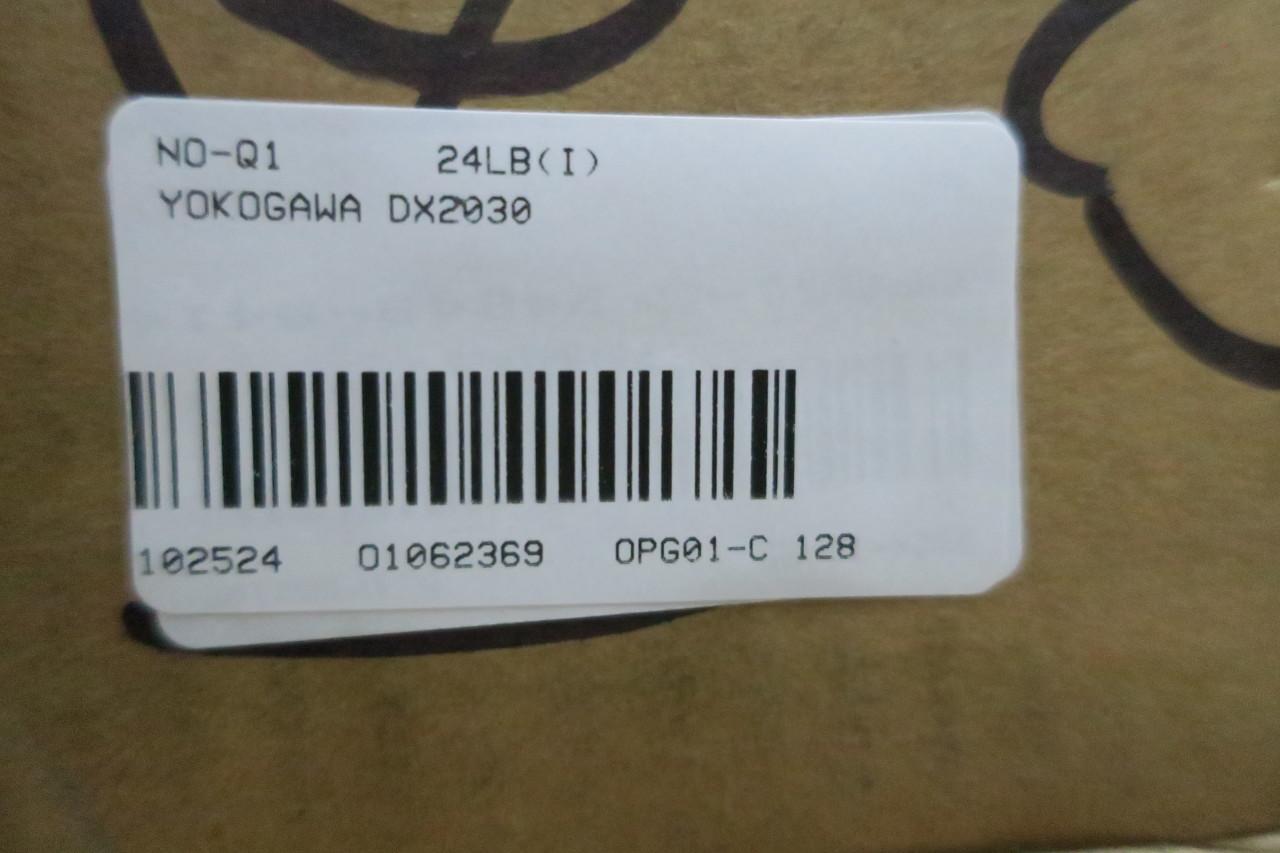 YOKOGAWA DX2030-3-4-2/A3/M1/USB1/CC1 DAQSTATION RECORDER