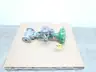 FISHER EZ 657 DVC6010 SIZE 40 PNEUMATIC STEEL FLANGED CONTROL VALVE 2IN 600 thumbnail 1
