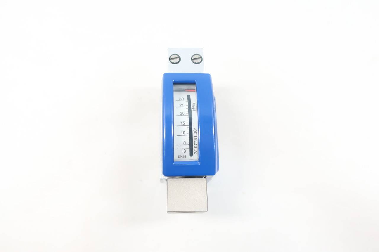 Kobold DK34 Variable Area Flow Meter 030sft3/h 1/4in Npt