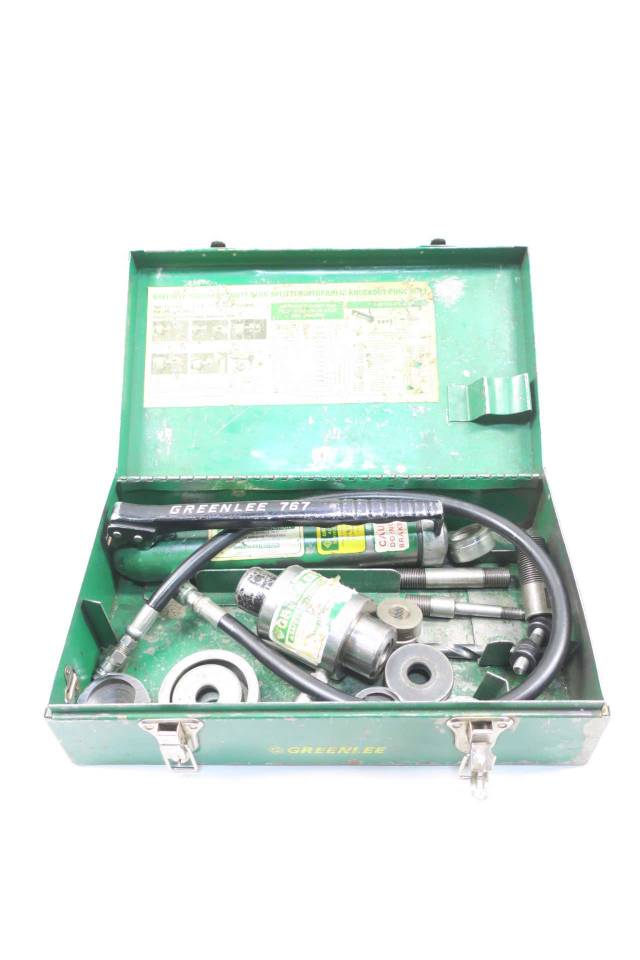 GREENLEE 7506 HYDRAULIC KNOCKOUT PUNCH SET D573066