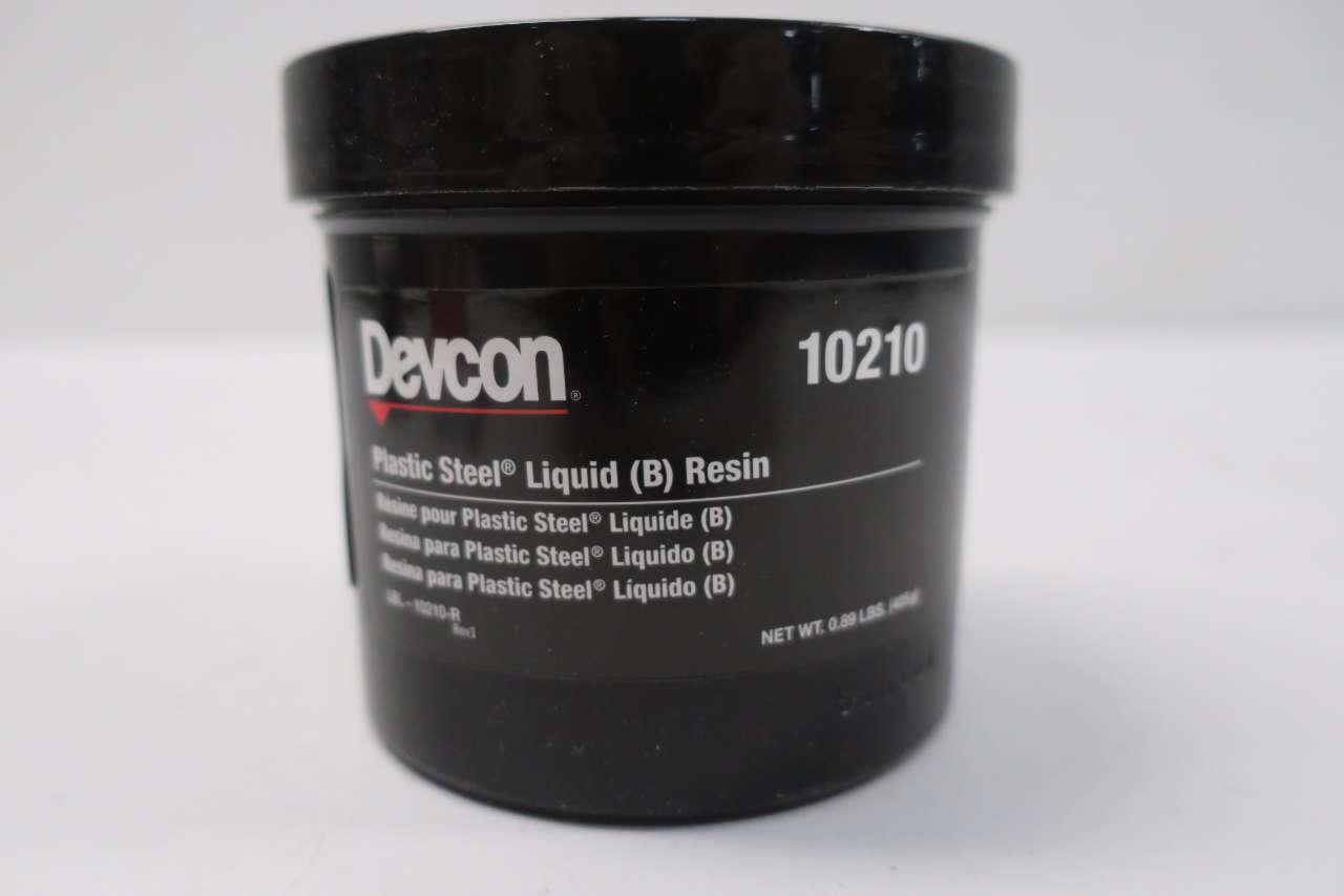 DEVCON 10210 PLASTIC STEEL LIQUID B RESIN & HARDENER KIT D573124