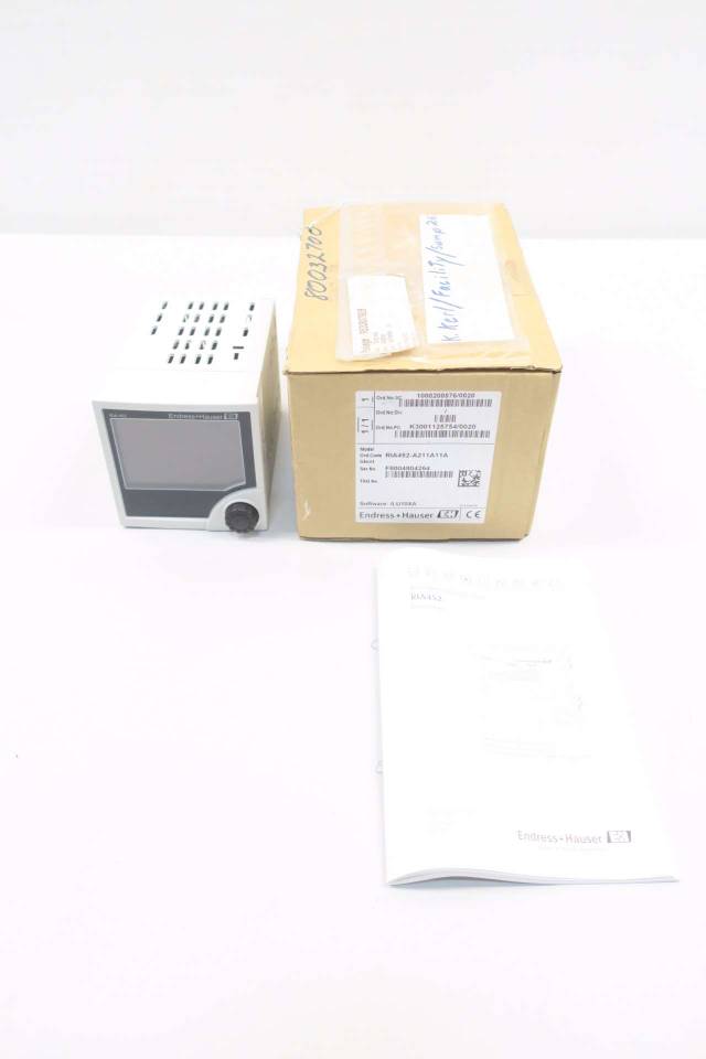 Endress Hauser Ria452 A211a11a Process Display Meter D573142