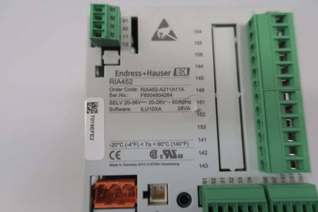 Endress Hauser Ria452 A211a11a Process Display Meter D573142